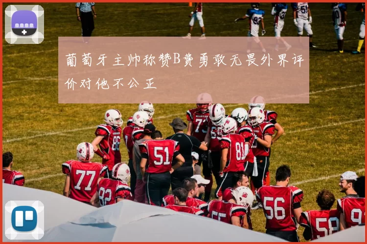 葡萄牙主帅称赞B费勇敢无畏外界评价对他不公正